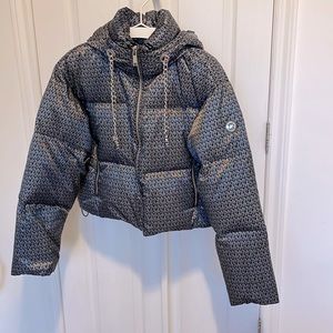 MICHAEL KORS Blue/Grey Winter Jacket